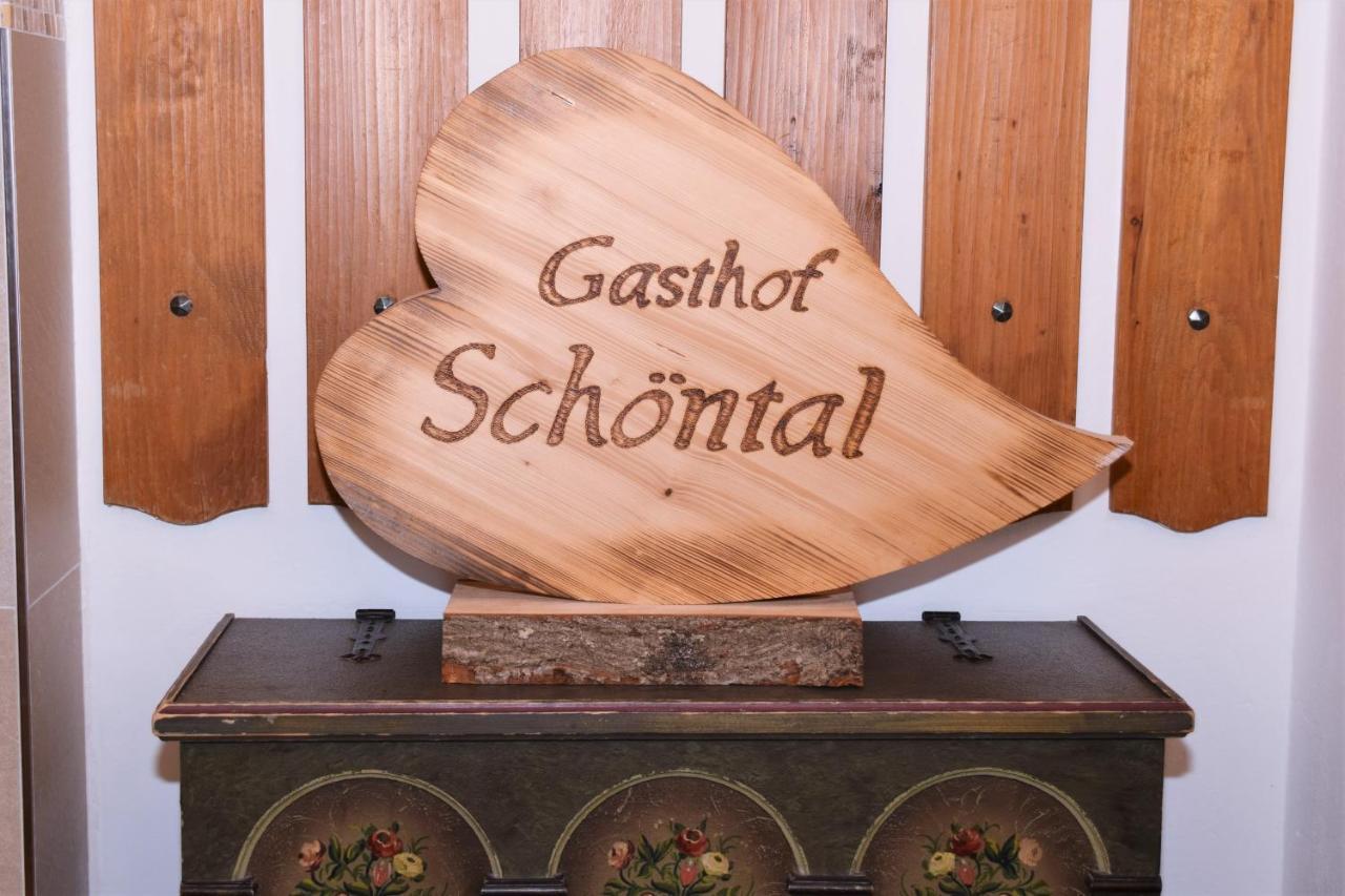 Gasthof Schoental Оберау Екстериор снимка